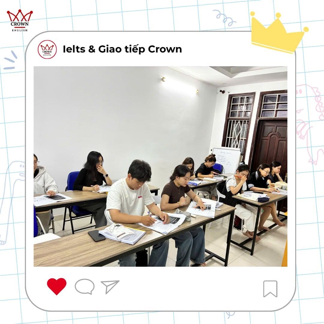 Lớp IELTS tại Crown English
