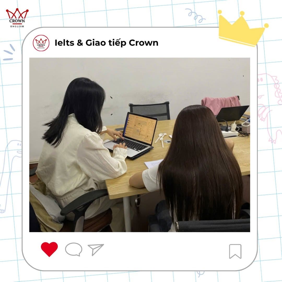 Lớp Tiếng Anh giao tiếp tại Crown English