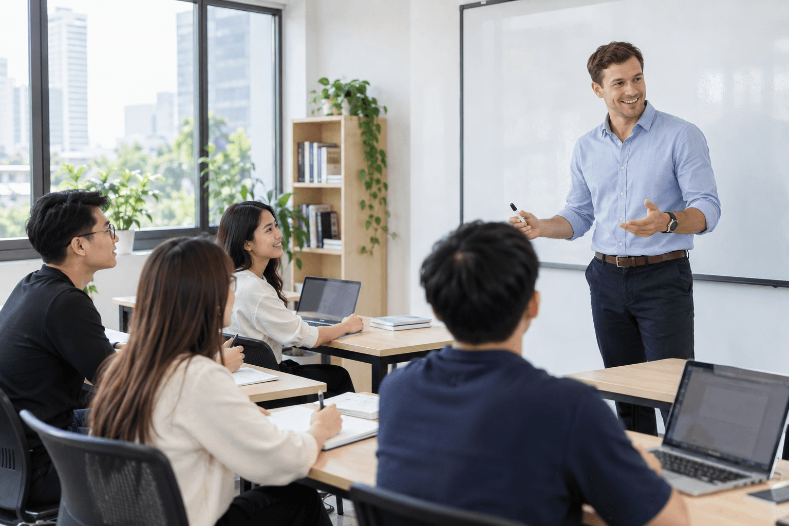 Lớp học tiếng Anh chất lượng tại Crown English